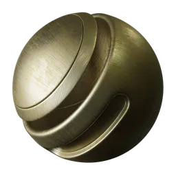 Brushed Brass Metal