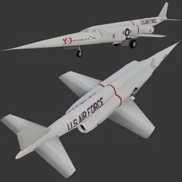 Supersonic Douglas X3 Stiletto