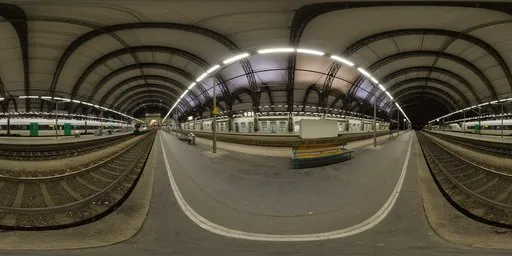Dresden Station Night