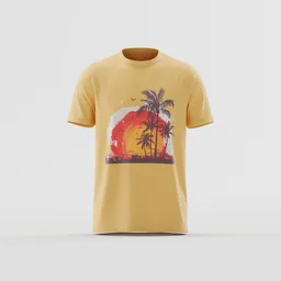 Tropical Palm Silhouette Tee