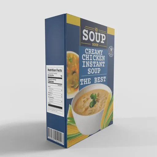 Creamy Chicken Instant Soup Box