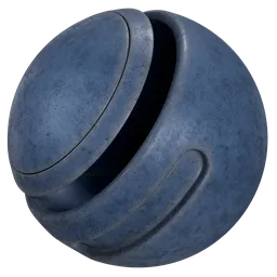 Blue Plastic (Old Plastic) edge wear (Plastic)