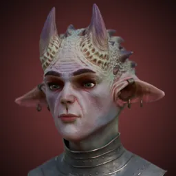 Horned Porcelain Elf