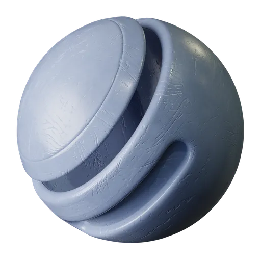 Scratched Light Blue Plastic