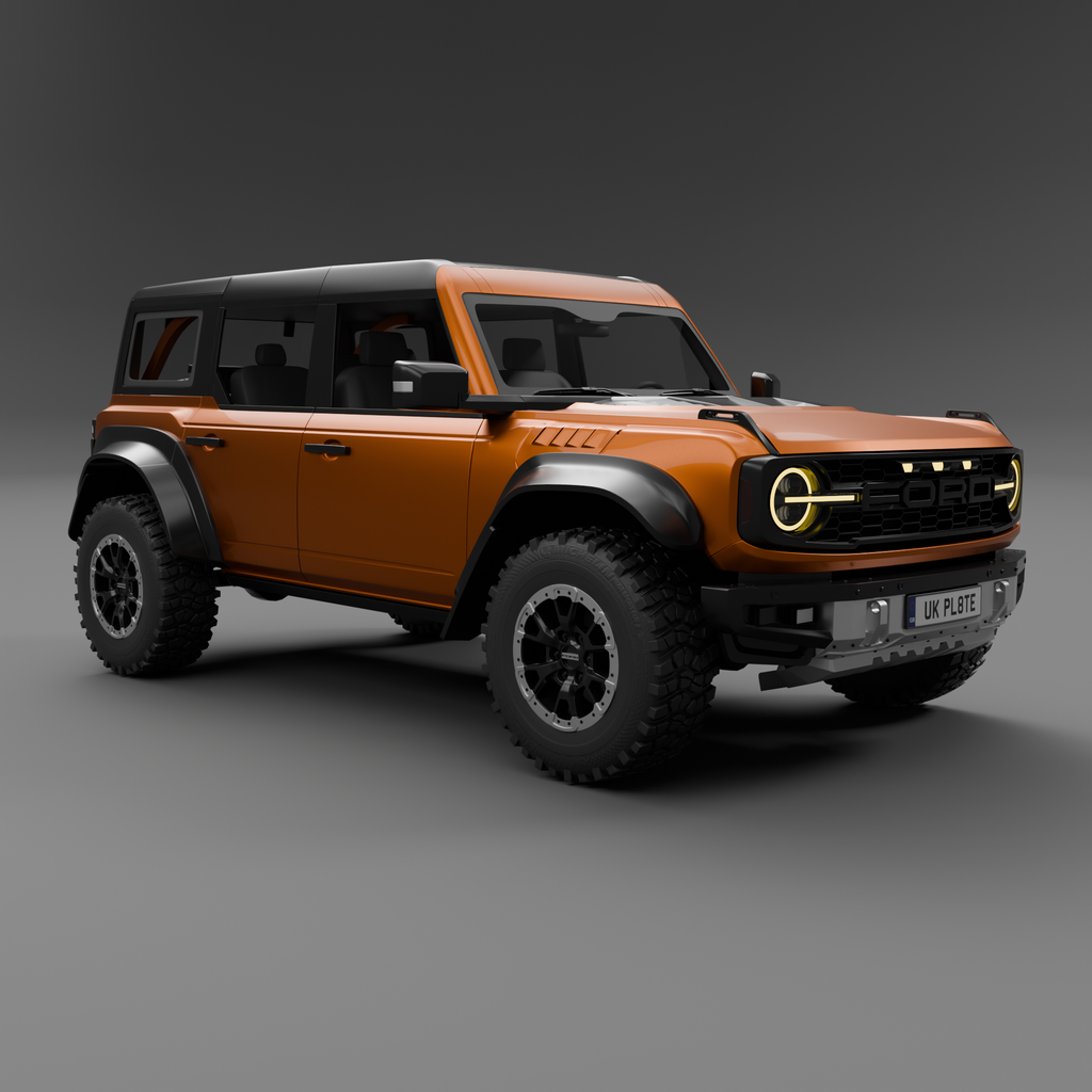Ford Bronco Raptor | Modern Cars models | Blendkit
