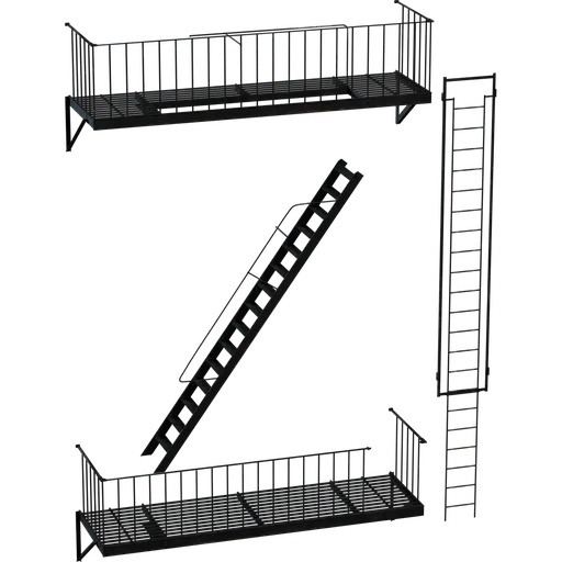 Modular Fire Escape