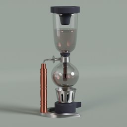 Siphon coffee maker