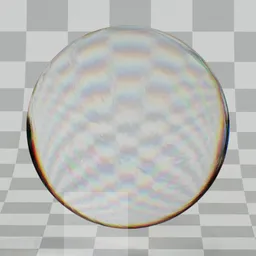 Refractive stylized glass