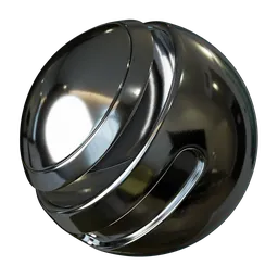 Polished Silver Metal