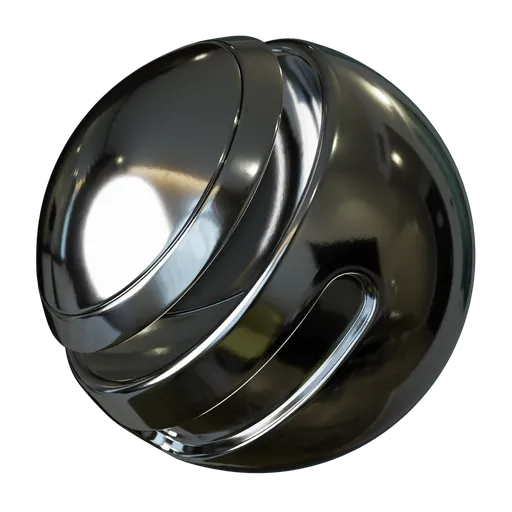 Polished Silver Metal