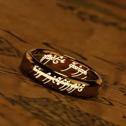 "Capture the power of the One Ring with this Lord of the Rings inspired 3D model render in Blender 3D. The intricately crafted runic design and use of the Fresnel node will leave you in complete awe. Perfect for use in video game assets and mines alike. Creative commons attribution and high definition photo make it a must-have."