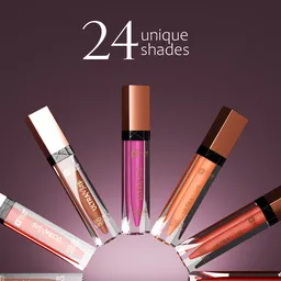 Liquid lipstick rotation animation