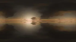 Golden Hour Reflection Sky