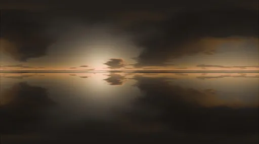 Golden Hour Reflection Sky