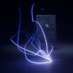 Glowing Ribbon Fx