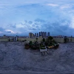 Cloudy sky at night
