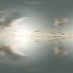 CalmSkyReflectionHDRI