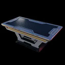 Sci-Fi Command Desk