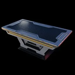 Sci-Fi Command Desk