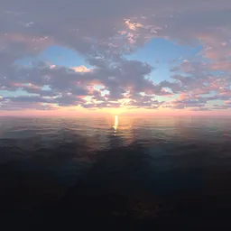 Pink sky