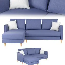 Blue Sofa