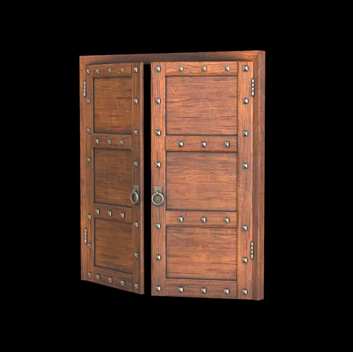 Wood door