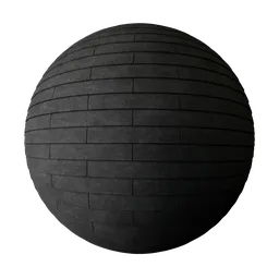 Layered Cement Panel 1000×182mm Black