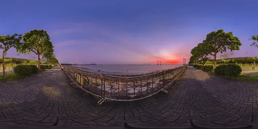 Sunset glow