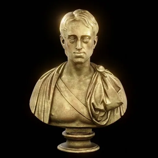 statue of Brass Frederik