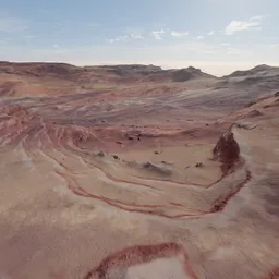 Desert Dry Rocky Terrain