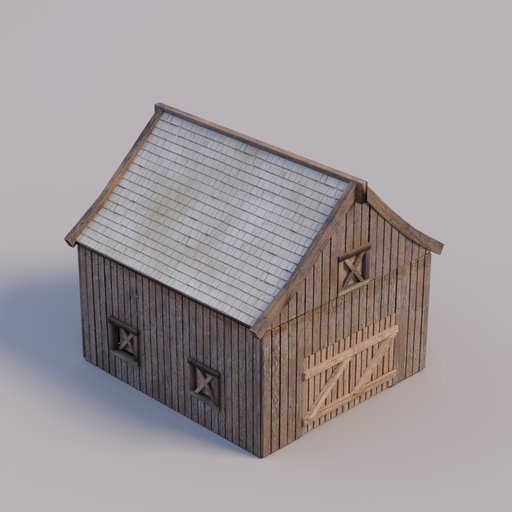 wooden barn