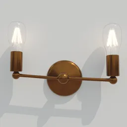 Double wall light E27 40W