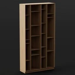 Wooden Bookshelf