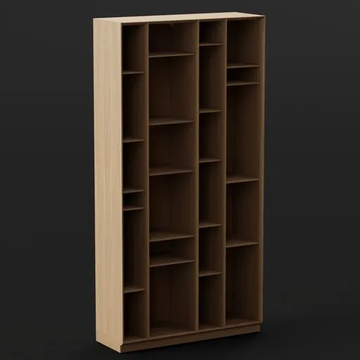 Wooden Bookshelf