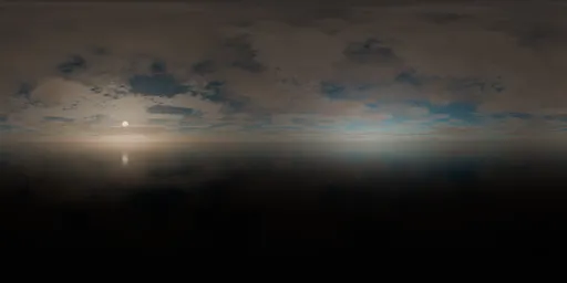 Cloudy Sunset HDRI