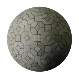 Weathered Stone Pavement Tile