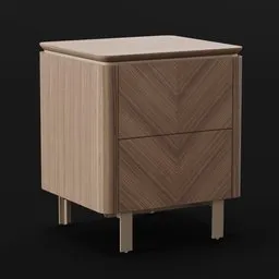 Walnut Nightstand