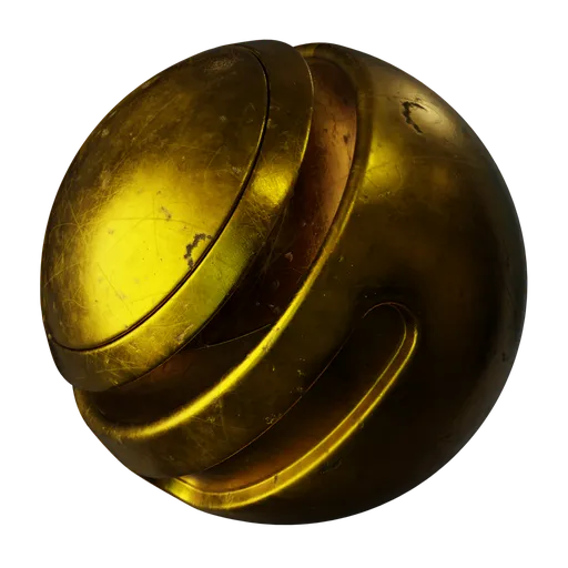 Scratched Antique Gold