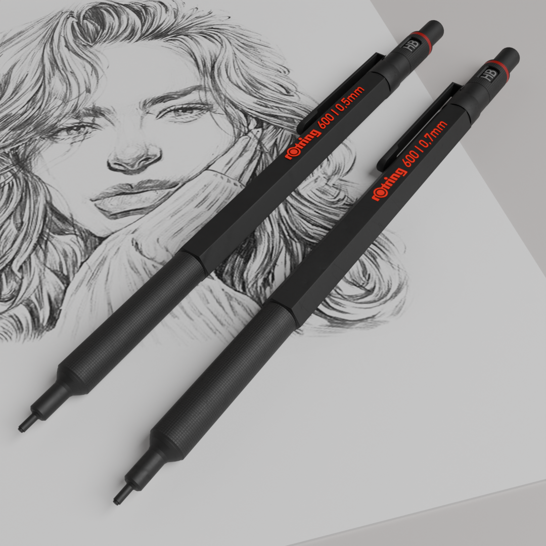 Mechanical pencils Rotring 600 | FREE Hobby Accessories models | BlenderKit