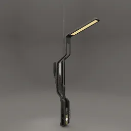 Futuristic Street Lamp