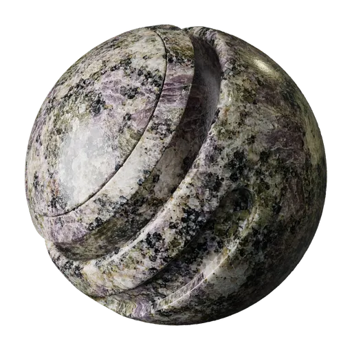 Olive Lavender Granite