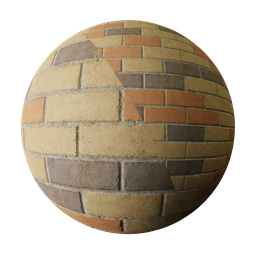 Variegated Brick Wall