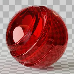 Glass Red