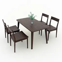 Dining table set