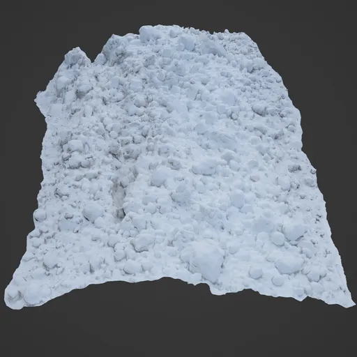 Rocks and Snow from Avalanche 2