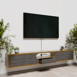 Floating tv stand 70 inches m8