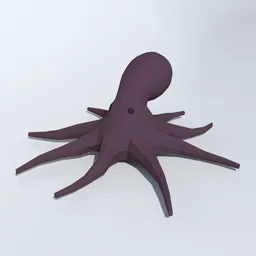 Low Poly Octopus