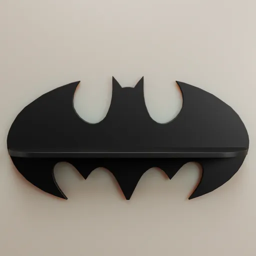 Black Interior Batman Shelf