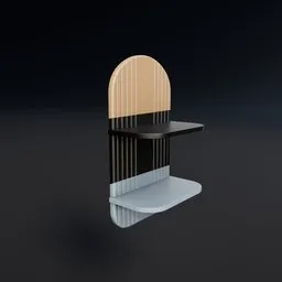 Fluted Wall Shelf Customizable