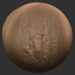 ER_Wood Brush-Wood Grain Broken